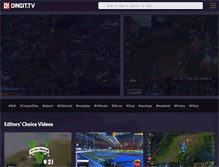 Tablet Screenshot of dingit.tv